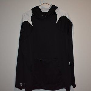 Men's Black/White Holloway Hoodie